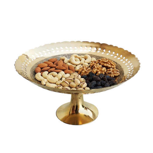 Brass Bowl  - 9*9*4.5 Inch (Z508 J)