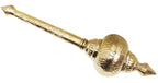 Brass Hanuman Mace, Gada No. 4  -  4.5*4.5*18.5 Inch (Z531 D)