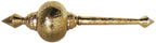 Brass Hanuman Mace, Gada No. 5 - 5.5*5.5*22 Inch (Z531 E)