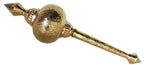 Brass Hanuman Mace, Gada No. 5 - 5.5*5.5*22 Inch (Z531 E)
