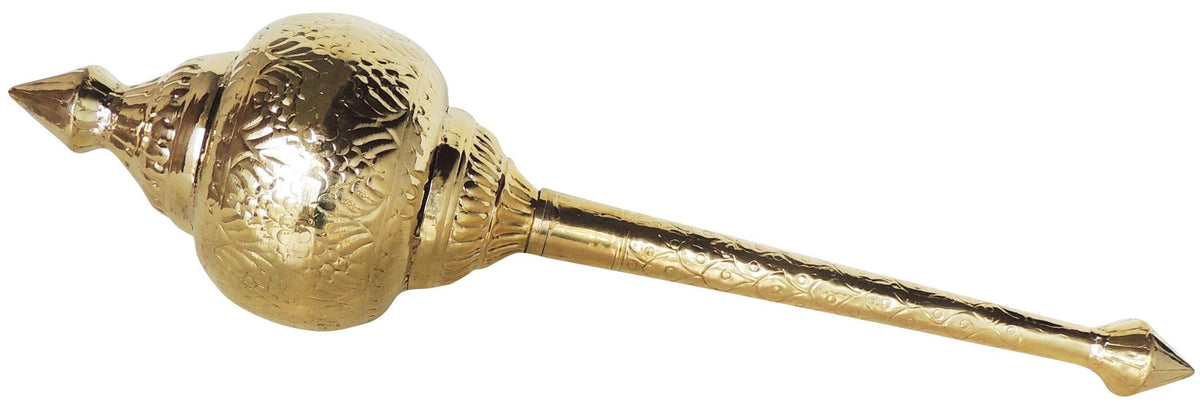 Brass Hanuman Mace, Gada No. 7 - 7*7*27 Inch (Z531 G)